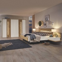 Musterring Schlafzimmer-Set Jovanna 4tlg. Holz Braun Eiche
