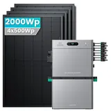 Zendure SolarFlow 2400 Pro Stromspeicher 2,4kWh Komplett system - 2000Wp ‚Äì 4 Module üî• / 1x AB3000L-2.88KWHüî• / Ohne HAL