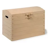 Small Foot Company Piratenkisten „Natur “aus Holz im 3er Set, Dekokisten sind ein Allroundtalent, als Aufbewahrungs- oder Transportmöglichkeit
