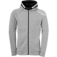 Kempa Core 26 Kapuzenjacke Kinder, grau 152