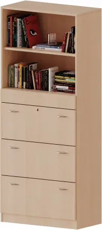 Hängeregisterschrank, 5 Ordnerhöhen - Serie evo180