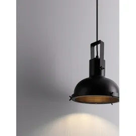 Nova Luce Ruvi 1-flg. Ø 22 cm schwarz