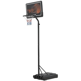 ArtSport Outdoor Basketballkorb mit Standfuß & Rädern - 3-fach höhenverstellbar 255 - 305 cm