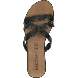 LAZAMANI Pantolette Schwarz 37