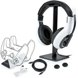 PS5PACK1 Gaming Over Ear Kopfhörer Kabelgebunden (Weiß) (Versandkostenfrei)