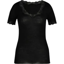 CALIDA Richesse Lace Short-sleeve Top Schwarz 48-50 Damen