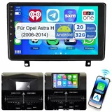 ESSGOO DAB+ 64GB CarPlay Android 15 Autoradio GPS NAVI Für Opel Astra H 06-14 Autoradio (Digitalradio (DAB), 4+64GB(optional), RDS, AM, FM, Carplay Android Auto Bluetooth EQ USB GPS Navi WIFI Touchscreen) schwarz