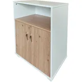 Hti-Living Küchenschrank Blanca 60 x 40 x 80 cm Blau/Weiß