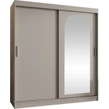 Mirjan24 Schwebetürenschrank Selfie 180 x 180 x 0 cm Beige