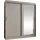 Mirjan24 Schwebetürenschrank Selfie 180 x 180 x 0 cm Beige