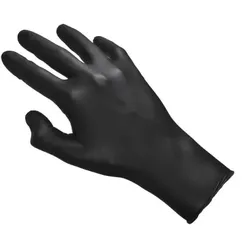 Handschuhe Nitril schwarz M (100 Stück) - M - Medium