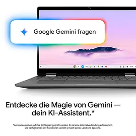 Acer Chromebook Plus 516 16'' Intel Core 3 100U 8 GB RAM 256 GB SSD Google ChromeOS grau