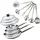 Fackelmann Pfannen-Set 3-tlg. 20 cm + 24 cm + 28 cm