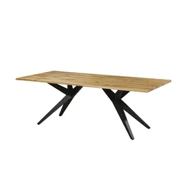 Musterring Esstisch Tamina 220 x 100 cm Holz Eiche Charakter