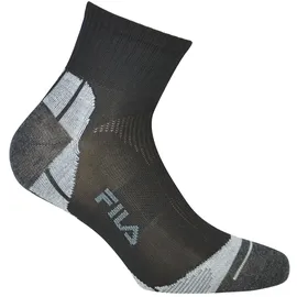 Fila Quarter Multisport Socken 6er Pack Schwarz 39-42