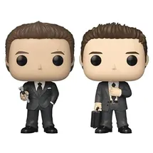 Funko Pop! Television: Suits – Harvey Spector & Michael 2 Pack - Vinyl-Sammelfigur - Geschenkidee - Offizielle Handelswaren - Spielzeug Für Kinder und Erwachsene - TV Fans - Modellfigur Für Sammler
