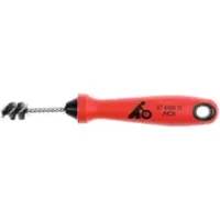 Lessmann Fittingbürste gewellter INOX-Draht, passend für Rohr-Innen-⌀ 15 mm