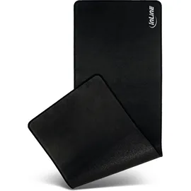 InLine Maus-Pad XL Schwarz