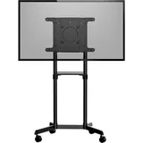 Startech TV-Wagen 37-70 Zoll 92 x 160 x 70,2 cm Schwarz Stahl