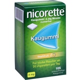 NICORETTE 4 mg freshfruit Kaugummi 105 St