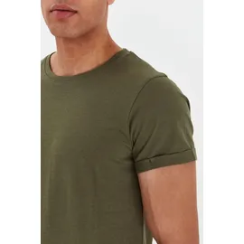 !Solid SOLID "T-Shirt SDLongo", Jungen, Gr. M, grün (ivy grün), Obermaterial: 100% Baumwolle CO., Shirts T-Shirt