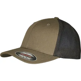 Flexfit Trucker Recycled Mesh Cap olive/black L/XL