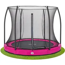 Salta Comfort Edition Ground 251 cm inkl. Sicherheitsnetz pink