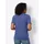 Classic Basics Sieh an! Kurzarmshirt in royalblau-meliert | Gr.: 50,