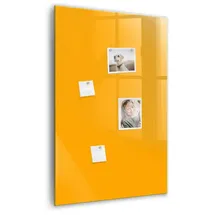 Tulup Magnettafel 60 x 90 cm Gelb/Gold