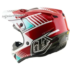 Troy Lee Designs GP Pro Rot/Weiß/Türkis/Schwarz XXL