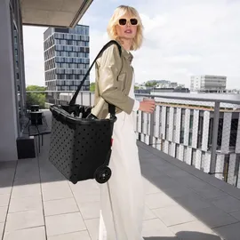 Reisenthel carrycruiser glossy dots black