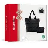 Reisenthel Shopper e1 glossy dots black