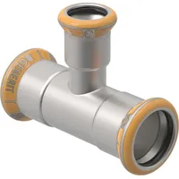 Geberit GE Mapress Therm T-Stück reduziert