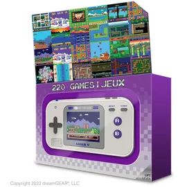 My Arcade Gamer V Classic (220 in 1) Gray & Purple