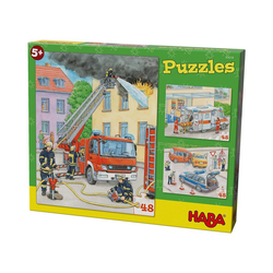 Haba Puzzle HABA 304218 Puzzleset 3 x 48 Teile -, Puzzleteile
