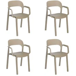 Resol garbar ONA Sessel Indoor, Outdoor Set 4 Sand - Sand