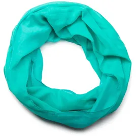 Stylebreaker Seidiger unifarbener Loop", Damen, grün Aquagrün | Gr.: onesize