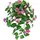 I.GE.A. Kunstpflanze I.GE.A. "Kunstblume Stiefmütterchen", rosa (weiß, rosa), B:30cm H:34cm L:26cm, Polyester, Kunstpflanzen, Kunstpflanze, Dekoblume Hänge-Pflanze mit Blüten Künstliche Blumen Hängeblume