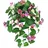 I.GE.A. Kunstpflanze I.GE.A. "Kunstblume Stiefmütterchen", rosa (weiß, rosa), B:30cm H:34cm L:26cm, Polyester, Kunstpflanzen, Kunstpflanze, Dekoblume Hänge-Pflanze mit Blüten Künstliche Blumen Hängeblume