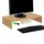 CARO-Möbel Monitorständer Bildschirmerhöhung 50 x 10 x 27 cm Braun
