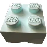 LEGO Aufbewahrungsbox ca. 24,5x18x24,5 cm mit 4 - YELLOW