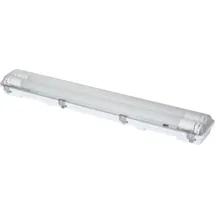 Sygonix LED-Feuchtraum-Wannenleuchte LED-Röhre T8 18W Neutralweiß Grau