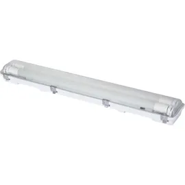 Sygonix LED-Feuchtraum-Wannenleuchte LED-Röhre T8 18W Neutralweiß Grau