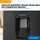 Exquisit KGC265-70-NF-WS-040C Kühl-Gefrierkombination (251 l, 1805 mm hoch, Inoxlook-az)
