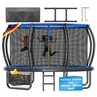 Kesser Trampolin Outdoor 305 cm inkl. Sicherheitsnetz Blau