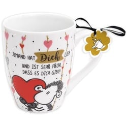 Sheepworld Tasse 'Froh, dass es dich gibt'