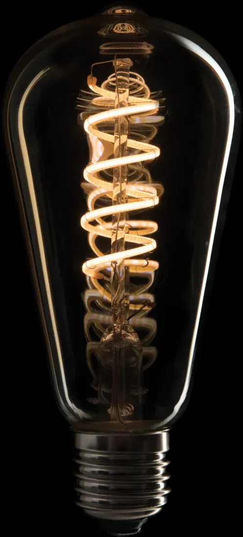 Showgear LED Filament Bulb E27 5 W - dimmbar - gold-Glasabdeckung