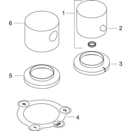 Hansgrohe Axor Uno 2-Loch Wannenrandthermostat (38480000)