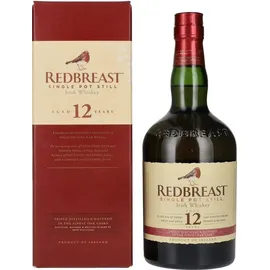 Redbreast 12 Years Single Pot Still Irish 40% vol 0,7 l Geschenkbox