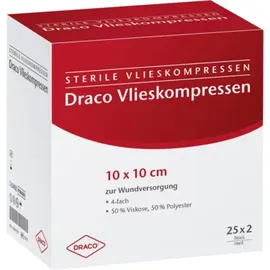 dr. ausbüttel gmbh & co. kg VLIESSTOFFKOMPRESSEN 10x10CM STERIL 4FACH 25x2 st